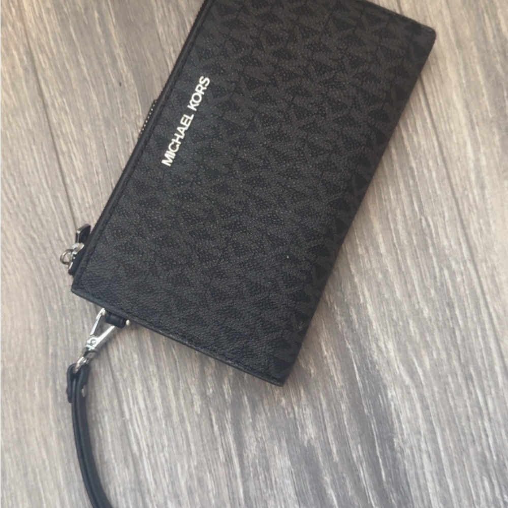 Michael Kors Black Wristlet